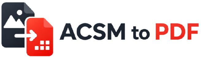 ACSM to PDF