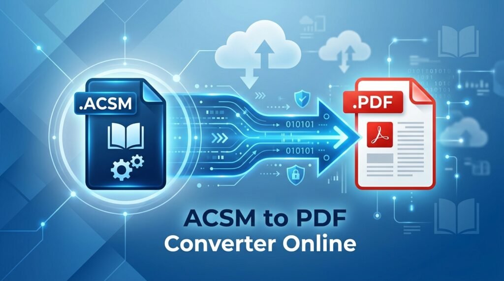 ACSM to PDF